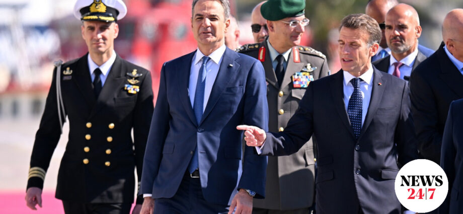 Επίσκεψη Μακρόν - Μητσοτάκη